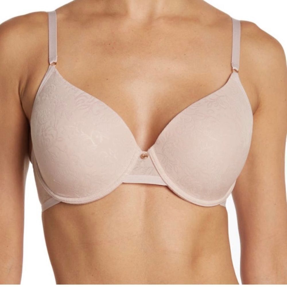 Natori Sheer Jacquard Lace Bra